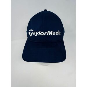 TaylorMade Stealth TP5 Navy Blue Performance Golf Hat Adjustable Mens Cap